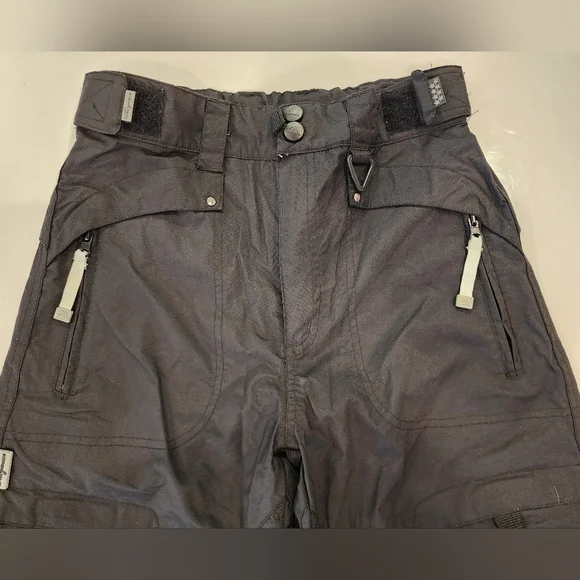 Allyance Ski Snowboarding Pants, Women's Small, Black, Lined, Waterproof, Snow - Picture 5 of 16